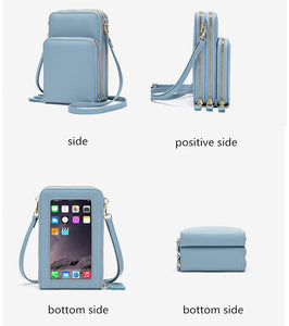 Multi-functional Mini Touchable Cell Phone Shoulder Crossbody Bags