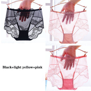 Men's Comfortable Lace Underwear（3 PCS）