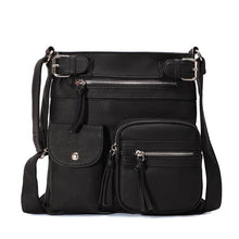 Load image into Gallery viewer, Multi-Pocket Crossbody Bag Soft Leather Shoulder Purse Bag