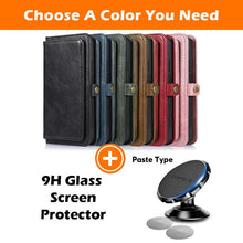 Load image into Gallery viewer, Multifunctional Split Magnetic Wallet Phone Case For Samsung S21 Ultra 5G